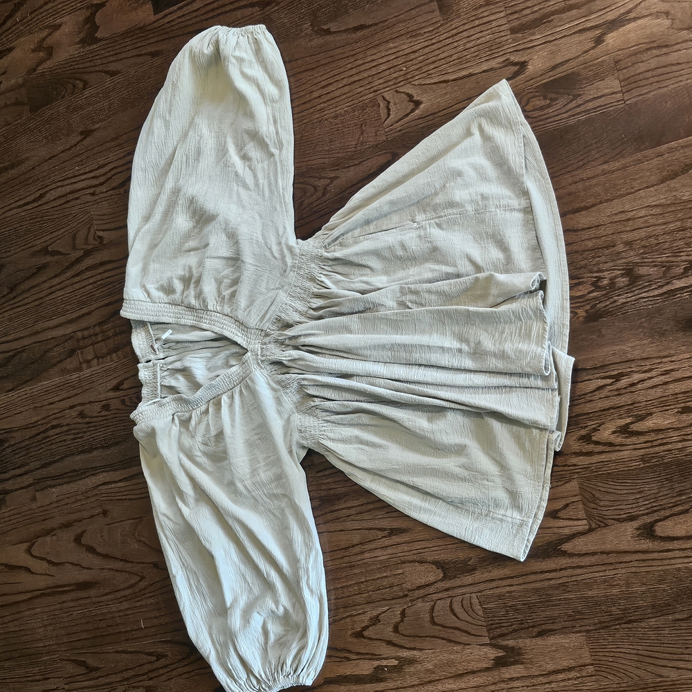 White Off-Shoulder Blouse